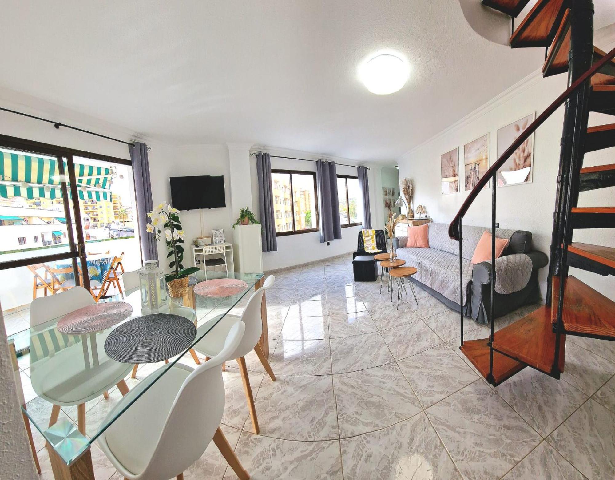 Duplex Los Cristianos Beach Apartment Luaran gambar